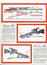 Folding Advertisement B. & P. Barnett Alpine Hunting Crossbows - Specification &