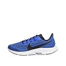 Nike Kids' Grade School Zoom Air Pegasus 36 Running Shoes (6, Racer Blue/White)