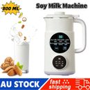 800ml Soy Milk Machine Juicer Automatic Heating Free Filter Soybean Milk Maker L
