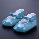 Handgefertigte Blaue Lederstiefel Schuhe für 18 -Zoll Kinder Spielz Lot Y0