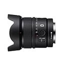 Sony E Mount E 15Mm F1.4 G Aps-C Lens (Sel15F14G) | Wide-Angle Prime | Vlogging & Content Creation - Black