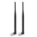Bingfu Wireless Microphone Receiver Antenna UHF 400MHz-960MHz BNC Male Antenna (2-Pack) for Wireless Microphone System Receiver Remote Digital Audio Mic Receiver Amplifier Tuner Transmitter Device