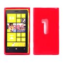 Nokia Lumia 920 Soft Gel Case Cover - Red