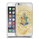 Head Case Designs Officially Licensed Harry Potter Hogwarts Crest Deathly Hallows XVII Soft Gel Case Compatible with Apple iPhone 6 Plus/iPhone 6s Plus