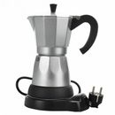 480W Electric Espresso Coffee Maker 6 Cups Moka Pot Tea Mocha Machine Kitchen