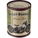 Nostalgic-Art - Metal Money Savings Box Piggy Bank - Harley-Davidson Knucklehead