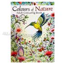 Adult Colouring Books De-stress A4 Size Nature Birds Flowers Animal 48 Pages AU