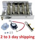 3403585 Dryer Heating Element for Whirlpool Kenmore Maytag w/Thermostat Kit Fuse