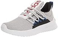 adidas Men's Lite Racer Adapt 5.0 Running Shoe, White/Black/Vivid Red, 12