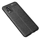 zl one Compatible with/Replacement for Phone case VIVO V20 Back Cover Ultra-Thin TPU Bumper (Black)