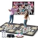 HAPHOM Tik-Tok Dance Mat Game For TV, Wireless Plug and Play Family Fun Wrinkle-Free & Non-Slip Electronic Dance Mats, Exercise Dance Pad with Camera for Kids and Adults, Gifts for Boys & Girls (Boho)