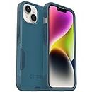 OtterBox COMMUTER SERIES for iPhone 14 & iPhone 13 - DONT BE BLUE (Blue), Polycarbonate, Wireless Charging Compatible
