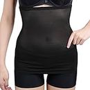 sourcing map Sourcingmap Size M Women Body Shaper Tummy Trimmer Waist Control Girdle Slimming Belt Black