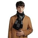 Eagool Thick Cashmere Scarf For Men Gift Idea Extremely Warm Super Soft Wool Scarf For Winter Autumn And Spring