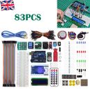 UNO R3 Project Super Starter Kit for Arduino IDE with Power Supply Module UK