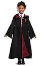 Harry Potter Gryffindor Robe Prestige Children's Costume Accessory, Black & Red, Kids Size Medium (7-8)