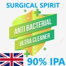 Surgical Spirit + Dry Wipes 90% IPA 9ml-5L RUBBING ALCOHOL CLEANER FREE P&P
