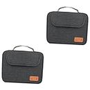 2pcs Data Cable Storage Bag Electronic Organizer Bag Cable Gadget Organizer Electronics Storage Pouch Cable Case Cable Organizer Polyester Hard Disk Travel Storage Box