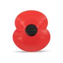 New-Shaped Car Poppy | Royal British Legion | Tie Wrap Durable Poppies Charity
