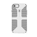 Speck Produits CandyShell Grip Coque pour iPhone SE 2020/iPhone 8/iPhone 7 (également Compatible avec iPhone 6 et iPhone 6S), Blanc/Noir