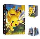 Card Binder for Pokemon, 4-Pocket Card Holder Book, Collectible Card Case Folder Album, 30 Pages 240 Cards Capacity