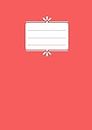 Schreibheft A4 liniert 100 nummerierte Seiten. Einfacher Rosa Rot Umschlag. Dezentes Design für Mädchen, Girls & Frauen: Bürobedarf & Schreibwaren für Zuhause & Schule (German Edition)