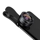 KEYWING Fischaugenobjektiv 198° Fish Eye Phone Camera Lens Kit for iPhone Fish Bowl Camera Lens Attachments for iPhone 7 8 x xr 11 12 13 pro max Samsung Smartphone