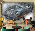 3D Automotive Design O695 Transport Wallpaper Mural Self-adhesive Removable Amy
