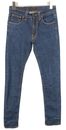 Nudie Lean Dean Dry Iron Hommes Jeans W29/L32 Bio Slim Coupe Fuseau Cheville