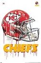 Trends International NFL Kansas City Chiefs - Drip Helmet 20 Wall Poster, 22.375" x 34", Unframed Version
