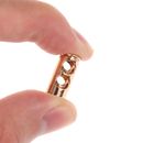 10pcs Metal Stoppers Toggle Cord Locks Drawstring lock DIY Apparel Accessories#