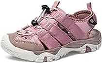 ATIKA Women Athletic Outdoor Sandal, Closed Toe Lightweight Walking Water Shoes, Summer Sport Hiking Sandals W247-LLC 8 W US