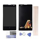 JayTong LCD Display & Replacement Touch Screen Digitizer Assembly with Free Tools for NOKIA Lumia 1020 black