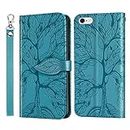 Aimigel Apple iPhone 6,Apple iPhone 6s Case Wallet Case ​with Card Slot Ultra Slim Flip Folio PU Leather Stand Shell for iPhone 6,Full Protection Phone Cover for Apple iPhone 6/6s(4.7 inch),Turquoise