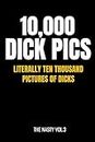 10,000 Dick Pics - Literally Ten Thousand Pictures of Dicks: 110-Page Blank Lined Journal (Funny Fake Book Covers by The Nasty)