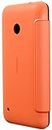 Nokia Coque de Protection avec Couvercle pour Nokia Lumia 530 -Orange Clair