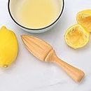 Manual Juicers Creative Design Hand Press Wooden Lemon Squeezer Juice Reamer Citrus Extractor Home Kitchen Tools