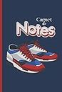 Carnet de notes: Journal de 120 pages conçu pour les amoureux et passionnés de chaussures de sport - Petit format pratique pour déplacement – Idéal pour les collectionneurs de baskets