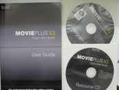 Serif MoviePlus X3 Digital Video Studio 2 CDs & Manual 