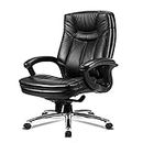 LiuGUyA Office Chairs Adjustable Ergonomic Administrative Office Chairs 360 Degree Rotating Cowhide High Back Gaming Computer Game Chairs Boss Chairs