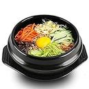 EgBert Koreanische Dolsot Bowl Big Sized Earthenware Stone Pot Bibimbap Cooking + Trivet Set Rice Bowl - 14