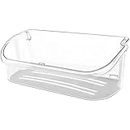 240356402 Clear Refrigerator Bin for Electrolux and Frigidaire, Upper Slot Replacement Shelf, Gallon Size by PartsBroz - Replaces Part Numbers AP2549958, 240430312, 240356416, 240356407, and more