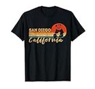 San Diego Retro Panda Zoo California Vintage T-Shirt