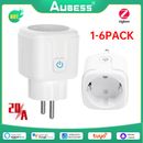 1-6PACK Tuya Zigbee Smart Socket Plug 20A Socket für Alexa und Google Home