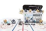Kaskey Kids NHL Hockey Guys – Vegas Golden Knights vs Seattle Kraken - Inspires Kids Imaginations with Endless Hours of Creative Play, – Includes 2 Teams & Accessories – 25 Pieces in Every Set