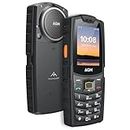 AGM M6 4G Basic Cell Phone for Seniors & Kids, Rugged Phone, Unlocked Cell Phones Canada, Big Button | Big Font | Big Speaker, Dual SIM, IP68 | IP69K Waterproof Phone, 2.4" Screen, 48MB+128MB, 2500mAh