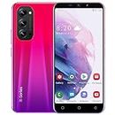 RiZnbL Cheap Smartphones, Android 9.0, 5.0" Dual SIM Dual Camera Mobile Phones, 16GB ROM (Expandable up to 128GB) Beautiful Cell Phones (Reno5-Amaranth)