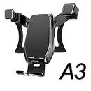 NowTH Phone Holder for Audi A3 8V, Cell Phone Holder 360° Rotation Upgrade Aluminum Alloy Design Gravity Auto Lock Stable 1Minute to Install Hands Free Mobile Phone Stand Mount 2013-2019 Accessories