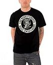 Gas Monkey Garage T Shirt Blood Sweat and Beers Logo Official Mens Black S