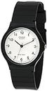 Casio Men's MQ24-7B Analog Black Resin Strap Watch